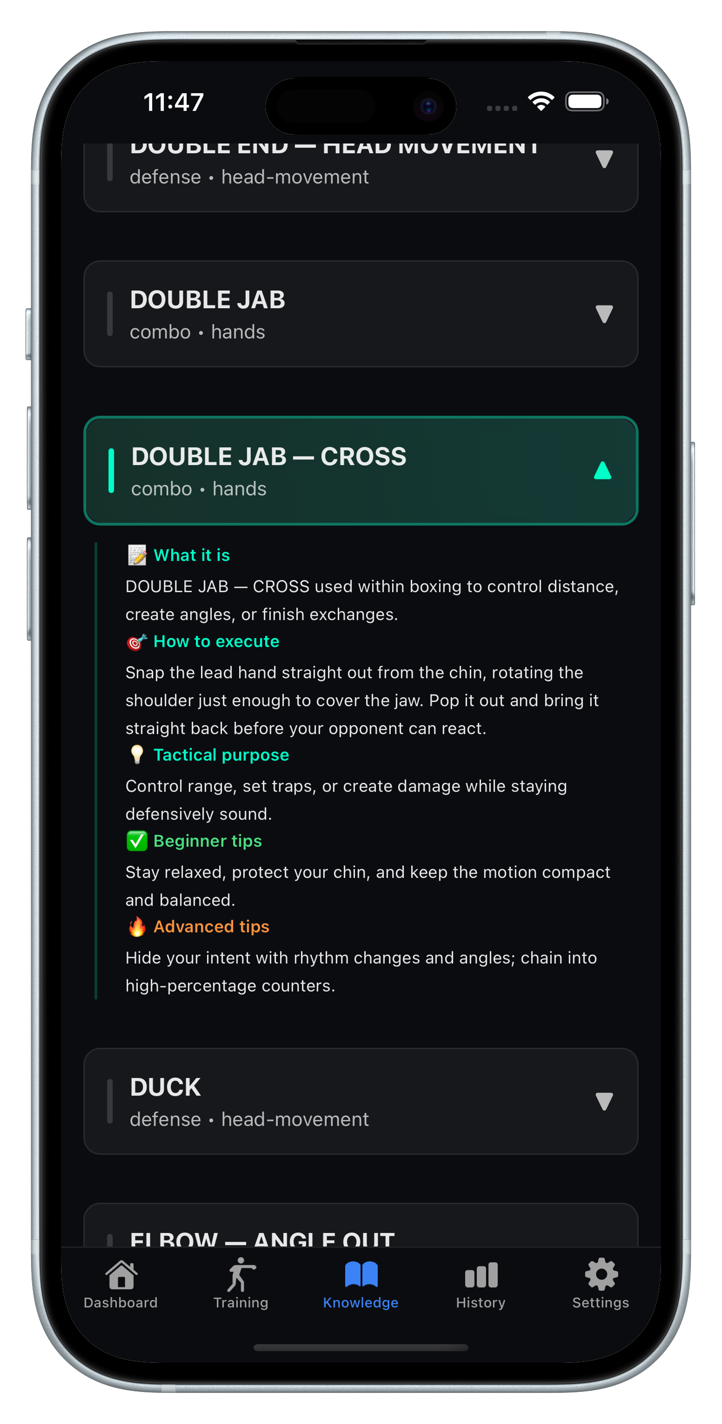App Screenshot - iOS