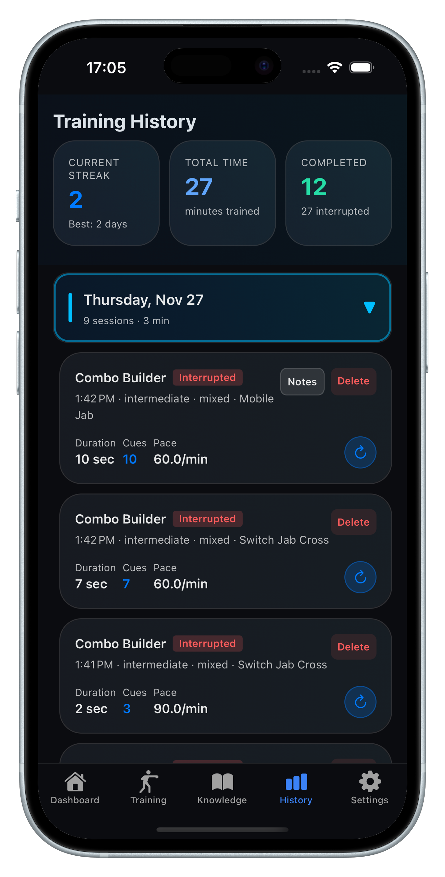 App Screenshot - iOS